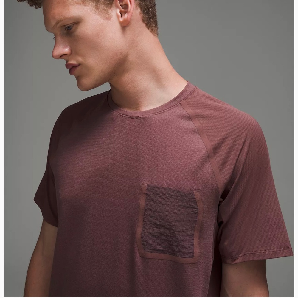 NWT!! Mens Lululemon Hiking Short Sleeve